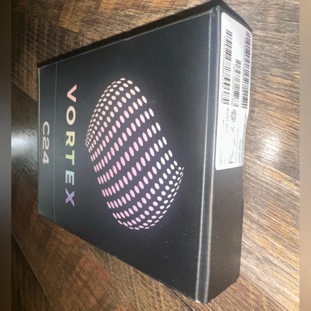 Vortex C24 Android 14 Smartphone - Black
